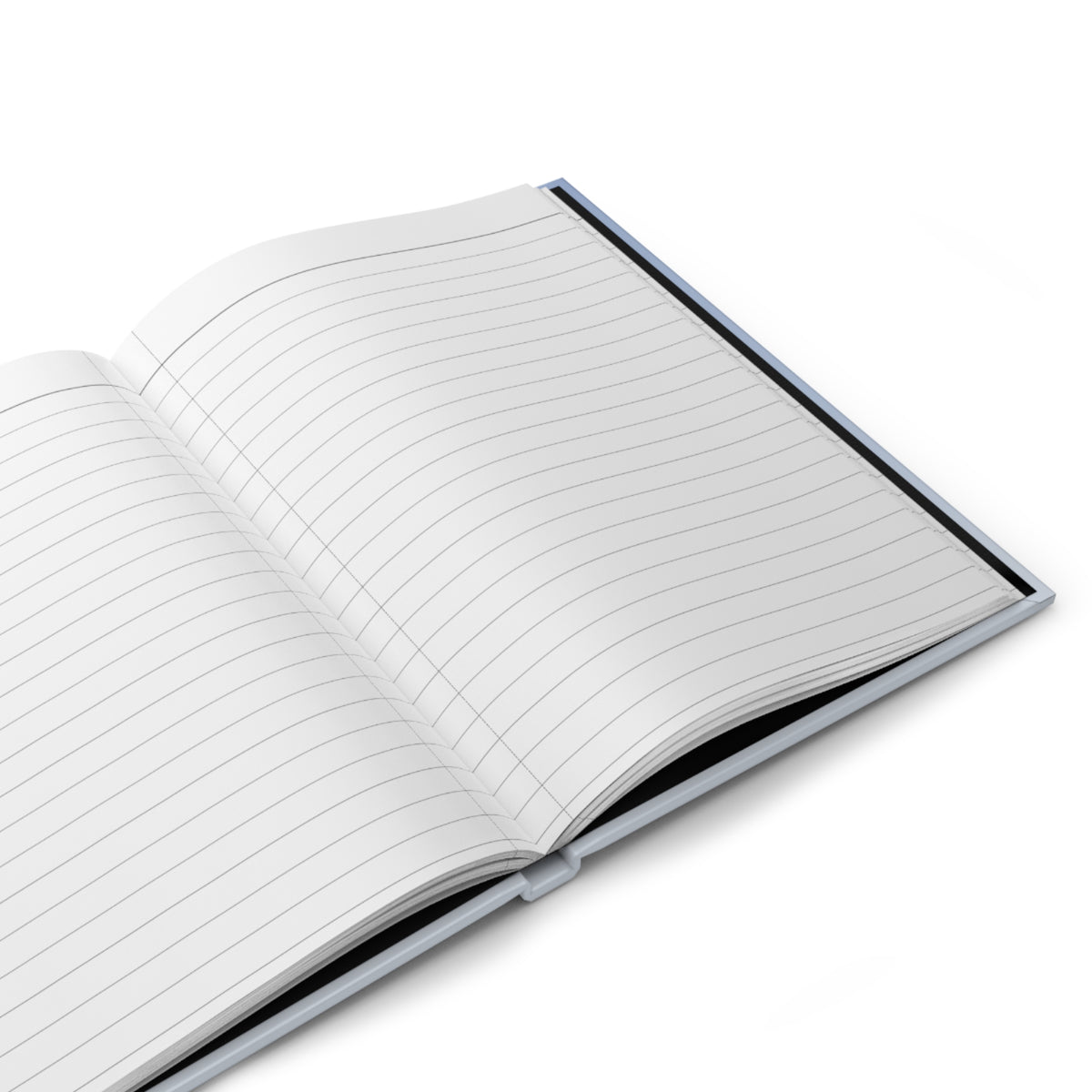 MCM Serenity Journal open to its lined pages
