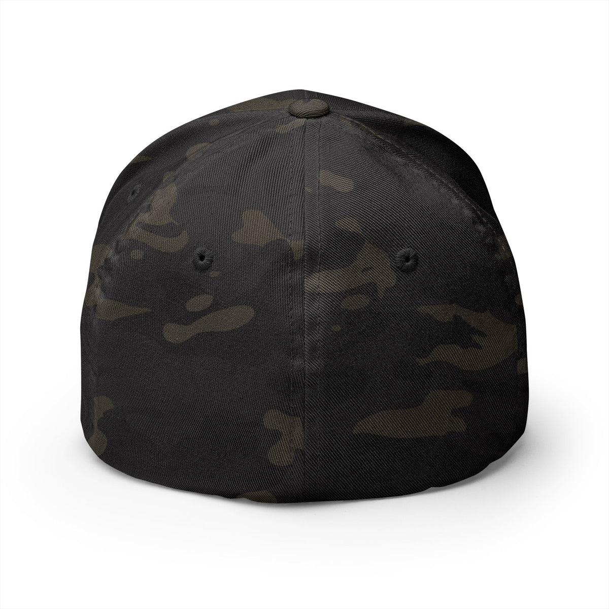 MCM Fitted Cap in multicam black, closed stretch back