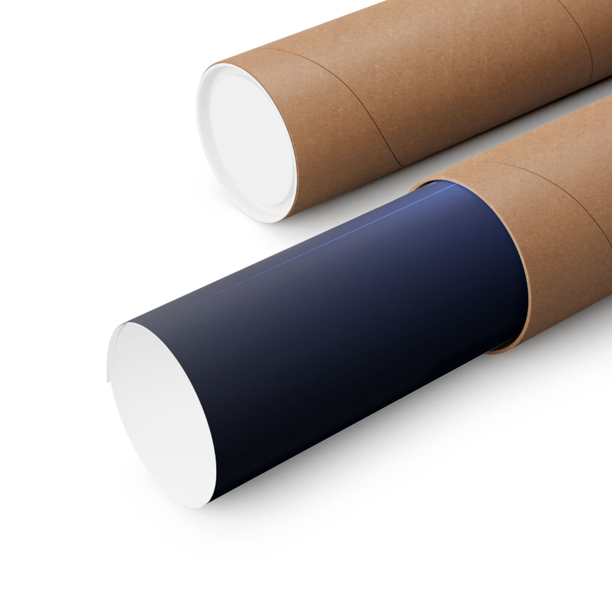 MCM The Quiet Hours poster rolled in its shipping tube