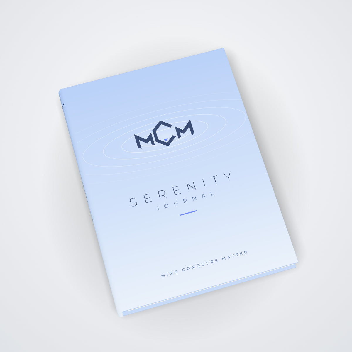 MCM Serenity Journal lying flat, front cover