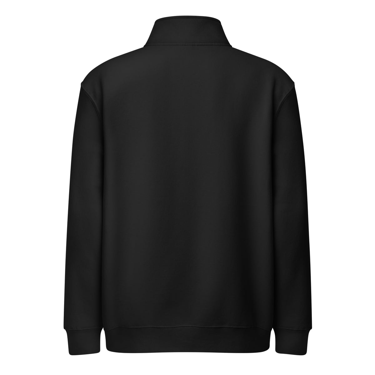 MCM Quarter-Zip in black, back
