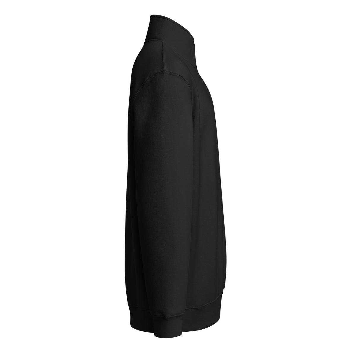 MCM Quarter-Zip in black, right side