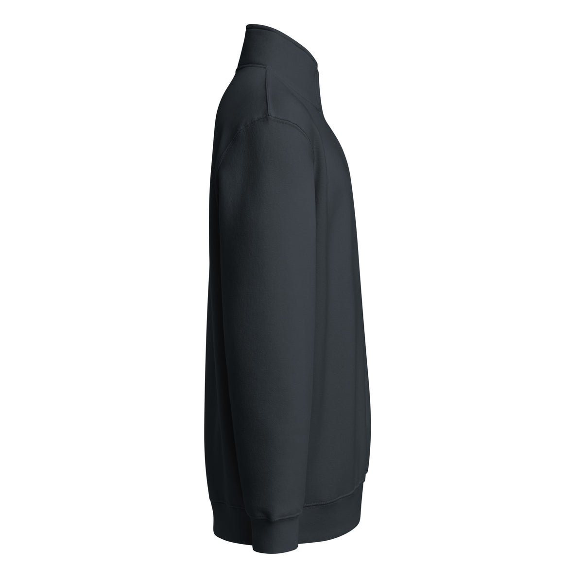 MCM Quarter-Zip in navy, right side